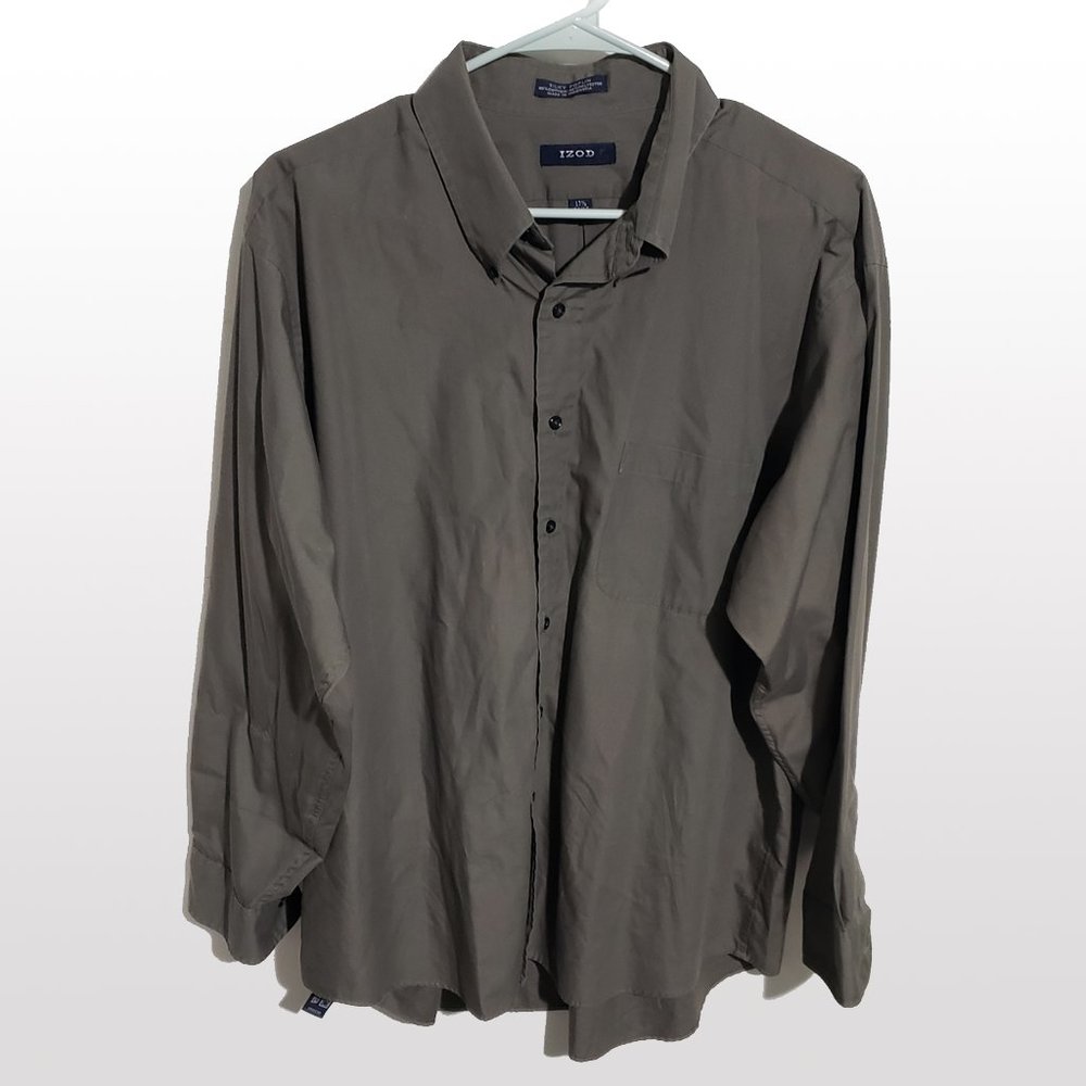 Izod Long-Sleeve Button Down Shirt